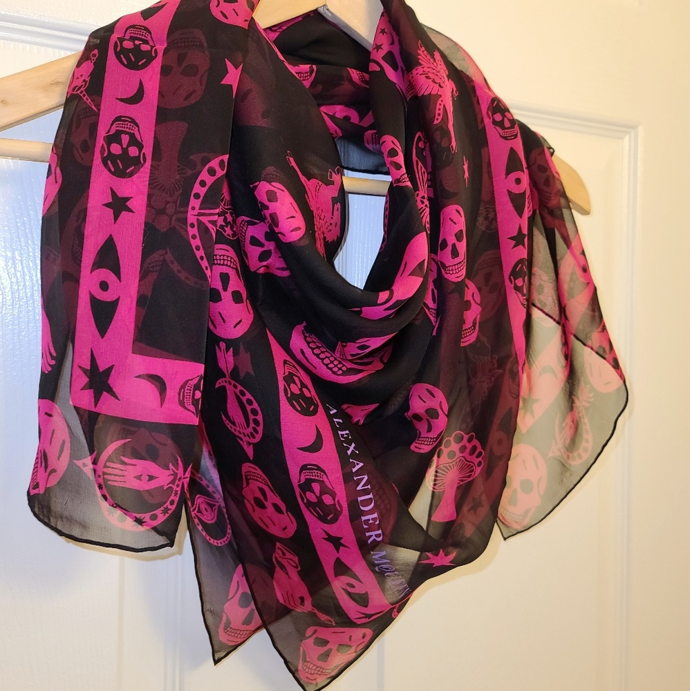 Alexander McQueen Silk Scarf